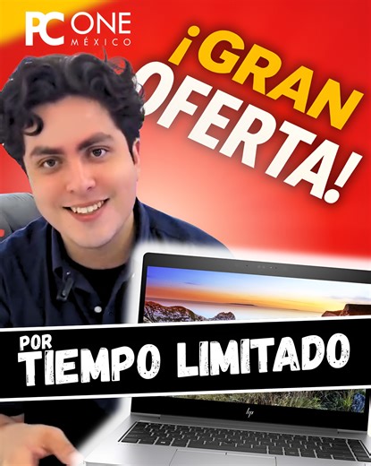 🚨 ¡Llegaron las grandes ofertas a PC One México! 🚨 Sabemos que el rendimiento hace la diferencia, y por eso te traemos las mejores opciones para renovar tu equipo. 💻 Equipos con Intel i5/i7, 16GB RAM y SSD hasta 480GB Perfectos para tu empresa, oficina o home office. ⏳ Aprovecha antes del 25 de junio… ¡que no se te escape esta oportunidad! | PC ONE México