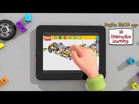 Engino kidCAD Application - 3D Interactive Learning
