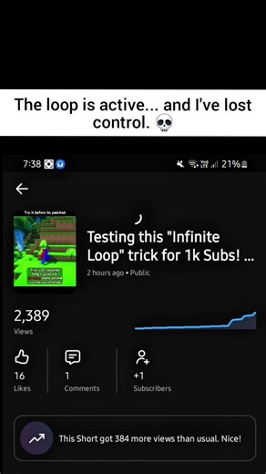 ​I found the Secret Loop Trick for Viral Shorts! 📈 #YouTubeGrowth #memes