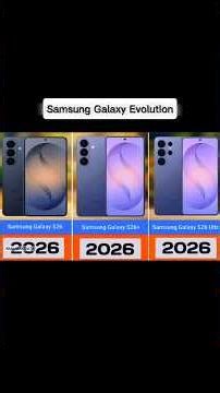 Evolution Of Samsung Galaxy