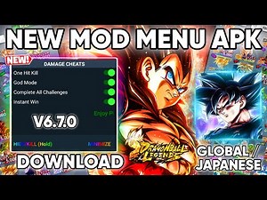 Dragon Ball Legends NEW MOD MENU V6.7.0 / Global And Japanese / DB Legends Hack