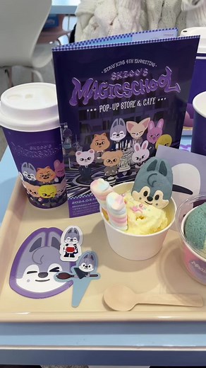 Stray Kids SKZOO Magic School Cafe 📍Seoul #skzoocafe #skzooplush #skzcafe #skzmagicschool #skzsouthafrica #kpopsouthafrica #straykidssouthafrica #wolfchan