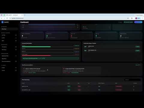 Scanning for Post-Quantum Crypto Vulnerabilities with QubitAC Scanner