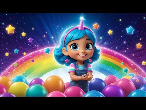 Rainbow Slide Song – Colors Go Wheee! | Magical Colors Song for Kids | Fun Learning Adventure