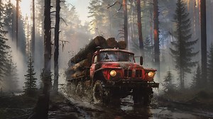 雪地奔驰 SnowRunner AE精神小伙