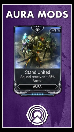 Stand United Aura Mod #warframe #gaming