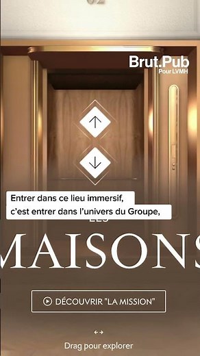 Découvrez l’expérience immersive de LVMH : La Maison de Toutes Les Victoires. Brut.Pub x @lvmh