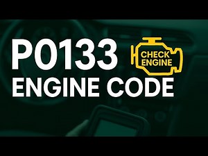 P0133 Engine Code — Oxygen Sensor Slow Response Symptoms, Causes & Fix (OBD2 Explained)