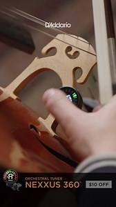 Get the Nexxus 360™ Rechargeable Violin, Viola, Cello & Bass Tuner for $10 off. Fast, precise, rechargeable. | D'Addario Orchestral