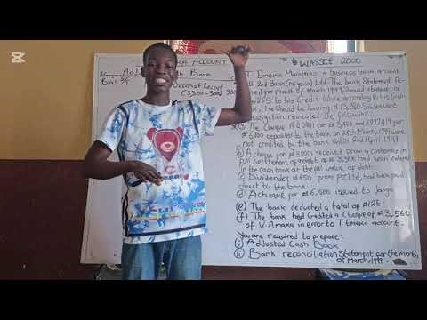 Adjusted Cash Book and Bank Reconciliation Statement (Questions Solved)