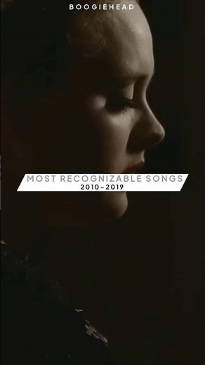 most recognizable song each year of the 2010s