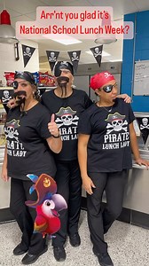 33 reactions · 3 comments | Cafeteria workers at Colonial Elementary School got into the spirit of #nationalschoollunchweek by dressing up as pirates and serving dessert cups with hidden treasures! Learn more about the week and a $10,000 grant the Food and Nutrition Services Department received by clicking on the #linkinbio. | Colonial School District | Facebook