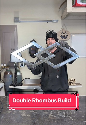 How to Overlap Two Perfect Rhombuses in Metalworking