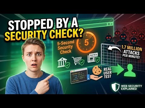 Inside the 5-Second Security Check: How Sites Stop DDoS Bots