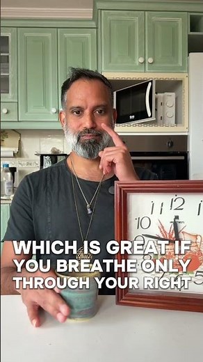 Your nostrils are manual switches for your nervous system.