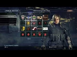 Resident Evil: Umbrella Corps Customization - All Outfits and Characters