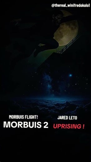 AI art photo of ‪@jaredleto‬ Is Micheal Morbuis in Morbius 2. He can fly far just like a bat🦇
