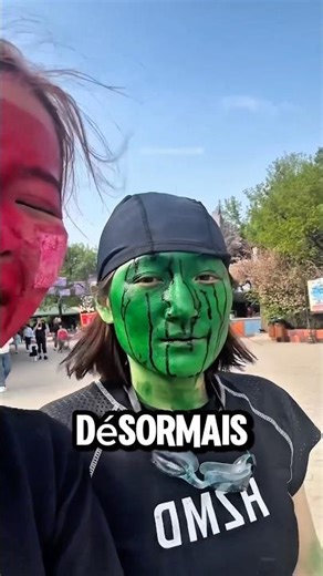 This girl turned into a frog watermelon 🐸 ￼