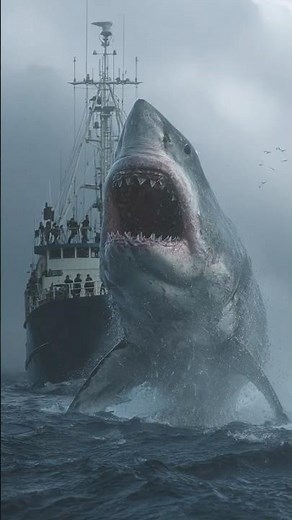 Fishermen Capture 60-Foot Megalodon Near South African Coast