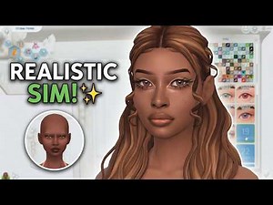 How I Create My Sims in The Sims 4 ✨ Realistic CAS Process + CC