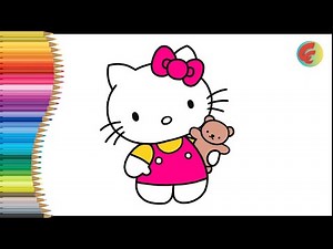 How To Draw Hello kitty Easy|| Hello kitty Drawing Easy
