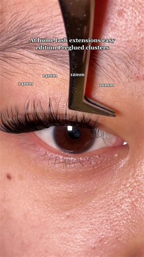 Sway easy lash map 🗺 #lashhacks #beginner #pregluedlashes #lashclusters