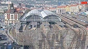 Live Webcam Train Station Prague