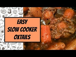 Easy SlowCooker Oxtail Recipe 🐮