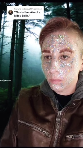 Sparkling Vampire Makeup Transformation