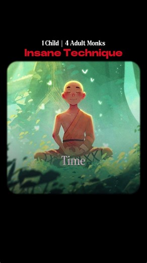 ‪@DaveAspreyBPR‬ The technique so powerful it takes four experienced monks to safely guide one child