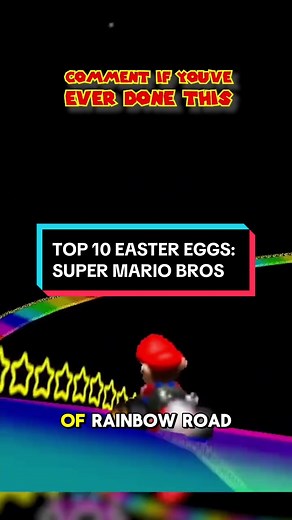 TOP 10 EASTER EGGS: SUPER MARIO BROS 🍄🔥