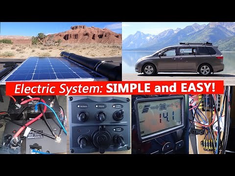Minivan conversion: Electric system (easy DIY)