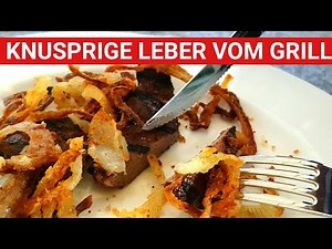 ♨️ GRILLBLITZ: Liver with crispy onions, perfect from the gas grill, BBQ tutorial, like the Greeks