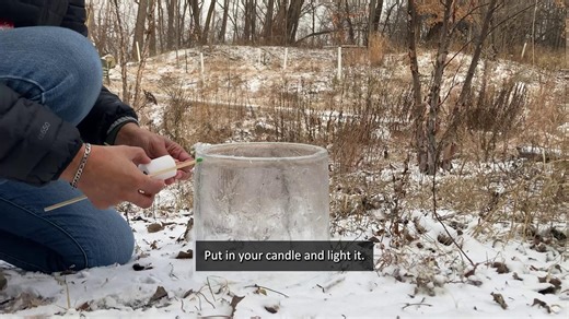 Looking for a fun winter activity? Try making your own ice luminary! ❄️🕯️ Today marks the shortest day of the year, and we could all use a little extra light this time of winter. Why not brighten your porch with a homemade ice luminary? Becky from Westwood Hills Nature Center shows you how. | City of St. Louis Park, Minnesota