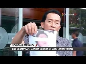 Ayah Mirna Perlihatkan Bukti Mirna Tewas Karena Sianida