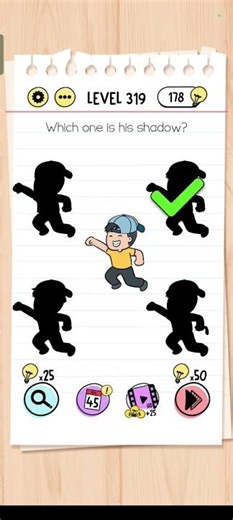 🧠 Brain Test Level 319 SOLVED! 🤯 Crazy Genius Trick!