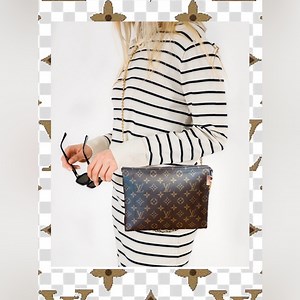 Louis VuittonLV Monogram Toiletry Pouch vintage converted Crossbody