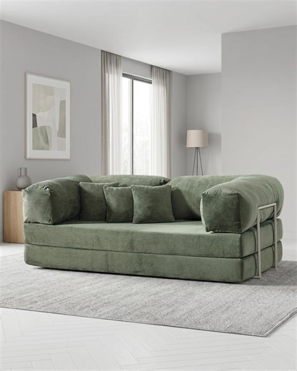 Corduroy Modular Sofa, Low Profile Lounge Couch, Deep Seat Comfortable Seating for Modern Living Room, Modular Seating, - Etsy