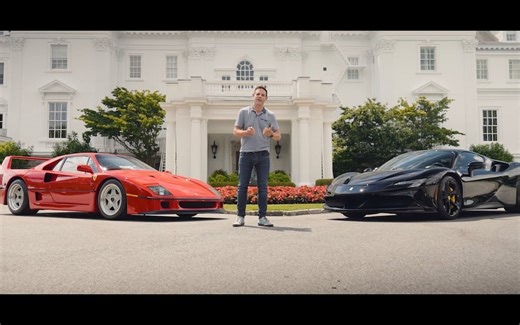 经典法拉利 F40 与全新 SF90 Stradale 相遇