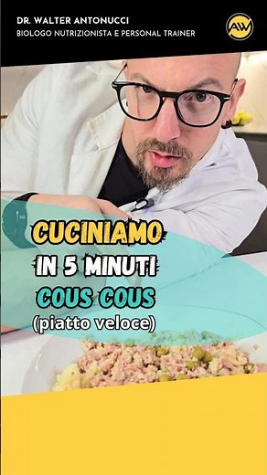 Microwave couscous? 🤯 Healthy Lunch in 5 Minutes! #nutrition #recipes #diet