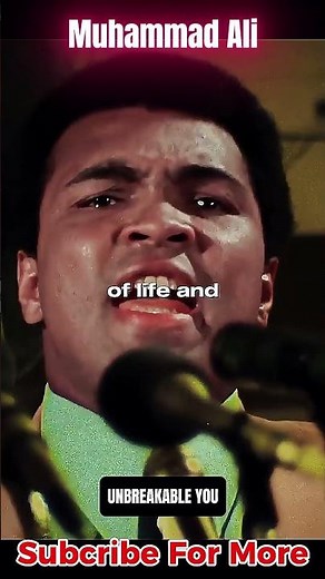 Purpose of Life - Muhammad Ali #motivation #mindset