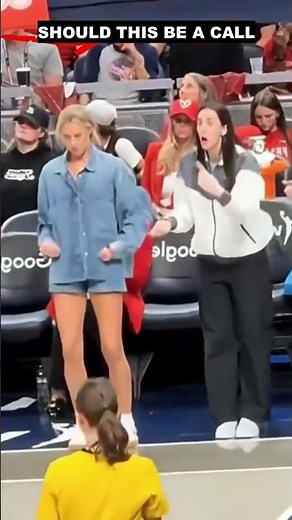Sophie Cunningham Wanted A Blocking Foul... The Refs Said No! 😳 #viral #sports#trending