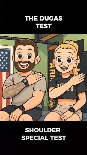 ISSUES WITH SHOULDER DISLOCATION? (DUGAS TEST)