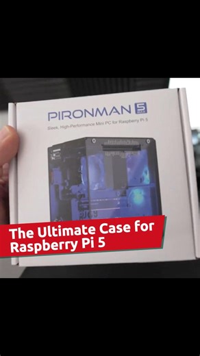 6.1K views · 24 reactions | AI, SSDs, RGB?! Meet the Pironman 5 Max Case! 烙#RaspberryPi5 #TechGadgets #MiniPCBuild #STEMProjects #ArduinoKits #AIProjects #RGBSetup #SSDUpgrade #GadgetUnboxing #CoolTech | SunFounder OpenSource | Facebook