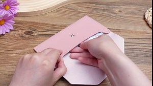 Sweetude 12 Pieces PU Leather Money Envelopes Wallets for Cash Reusable Budget Envelopes Money Pouch Holder for Cash Gifts Women Graduation Wedding Birthday Holidays