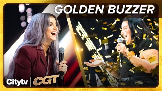 Nicolina from Vaughan, Ontario wins Lindsay Ell's Golden Buzzer! Catch up on #CGT NOW on Citytv ! WATCH #CanadasGotTalent TUESDAYS at 8/7c on Citytv, or stream it on Citytv . 🌟 This year's #CGT winner will receive ONE MILLION DOLLARS, thanks to Rogers! | Canada's Got Talent