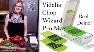 Watch Vidalia Chop Wizard Pro Max Real Demonstration! on Amazon Live