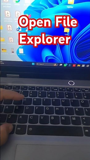 How to Open File Explorer in Windows 11 #file #fileexplorer #windows11 #shorts
