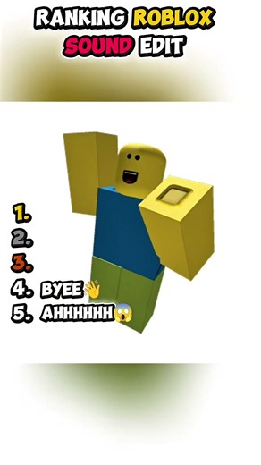 Ranking Roblox Sound Edit #ranked #roblox
