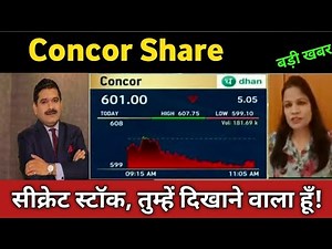 concor share latest news 🔴 concor share today update, market trends, and fundamental analysis